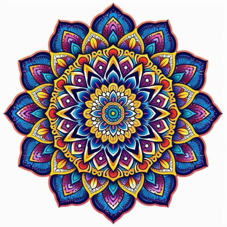 Adesivo de Parede Mandala