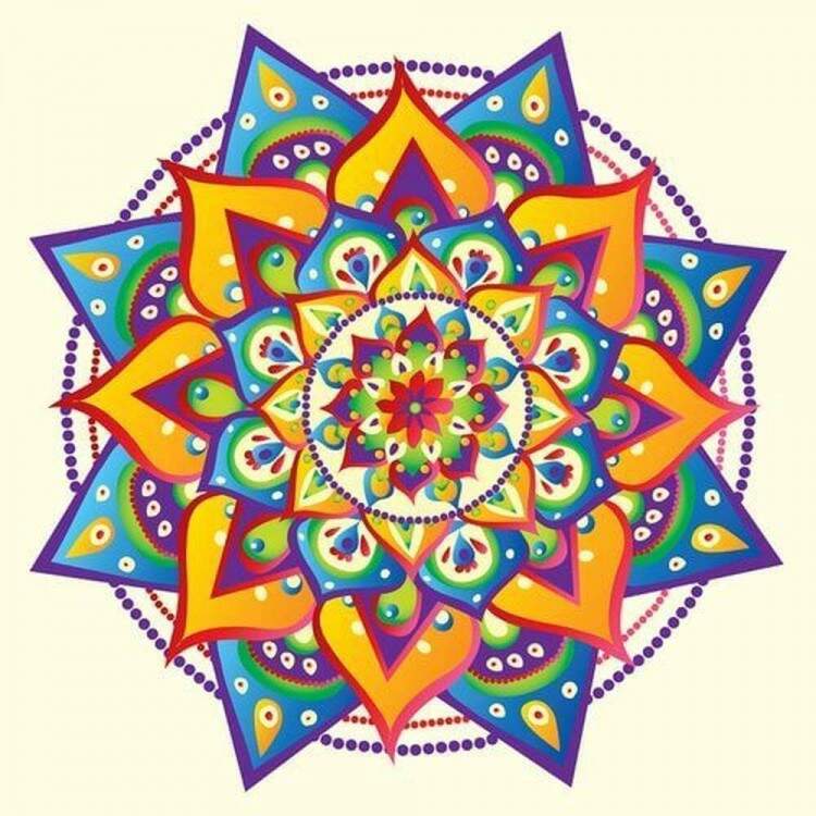 Adesivo de Parede Mandala