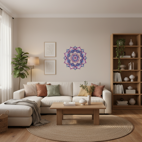 Adesivo de Parede Mandala