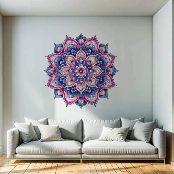 Adesivo de Parede Mandala