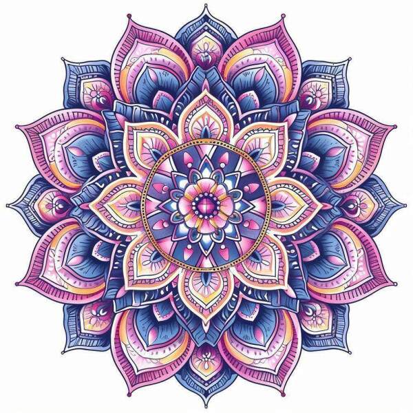Adesivo de Parede Mandala