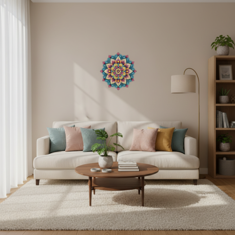 Adesivo de Parede Mandala