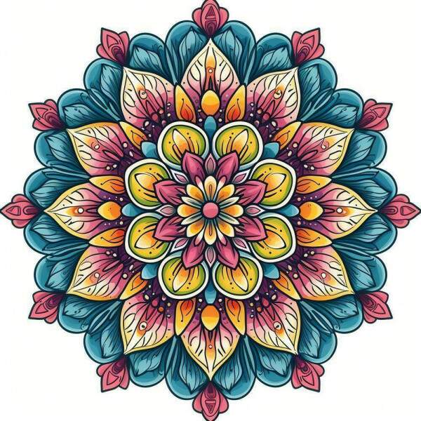 Adesivo de Parede Mandala