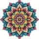 Adesivo de Parede Mandala