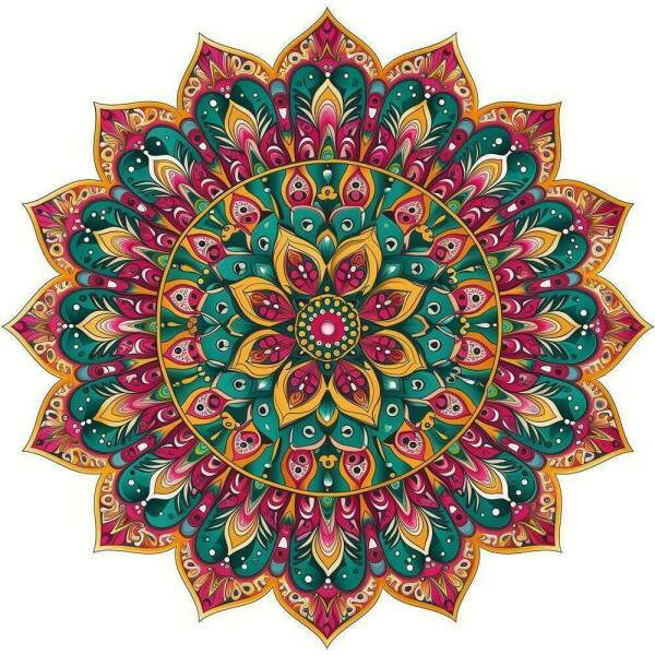 Adesivo de Parede Mandala