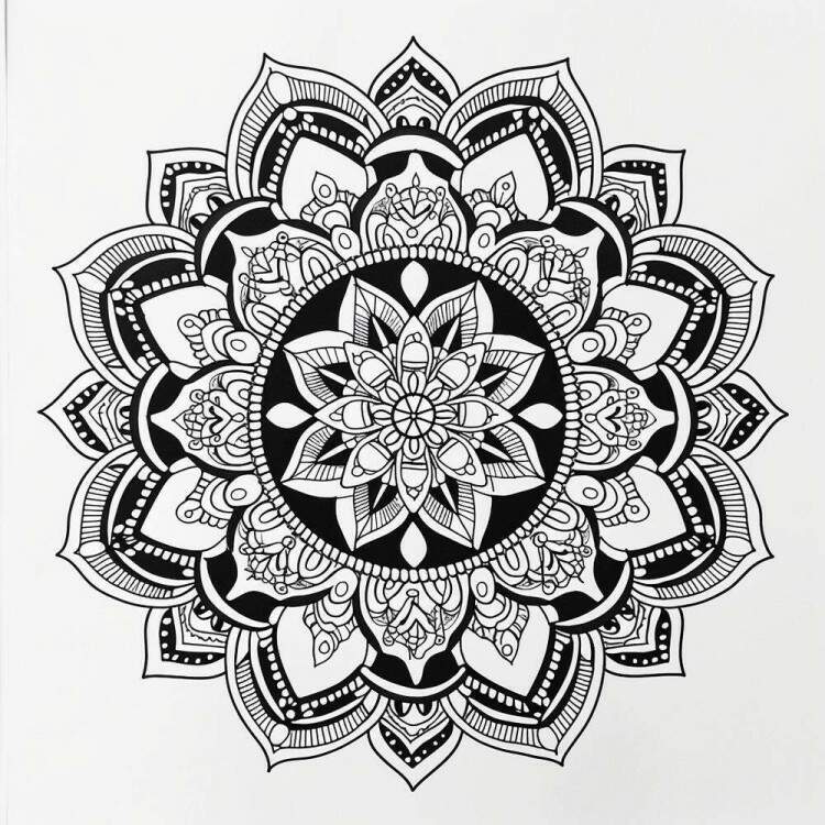 Adesivo de Parede Mandala