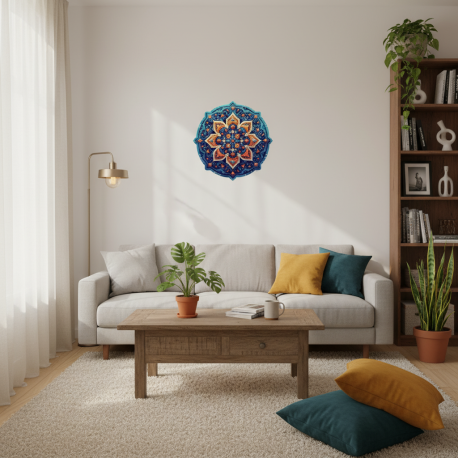 Adesivo de Parede Mandala