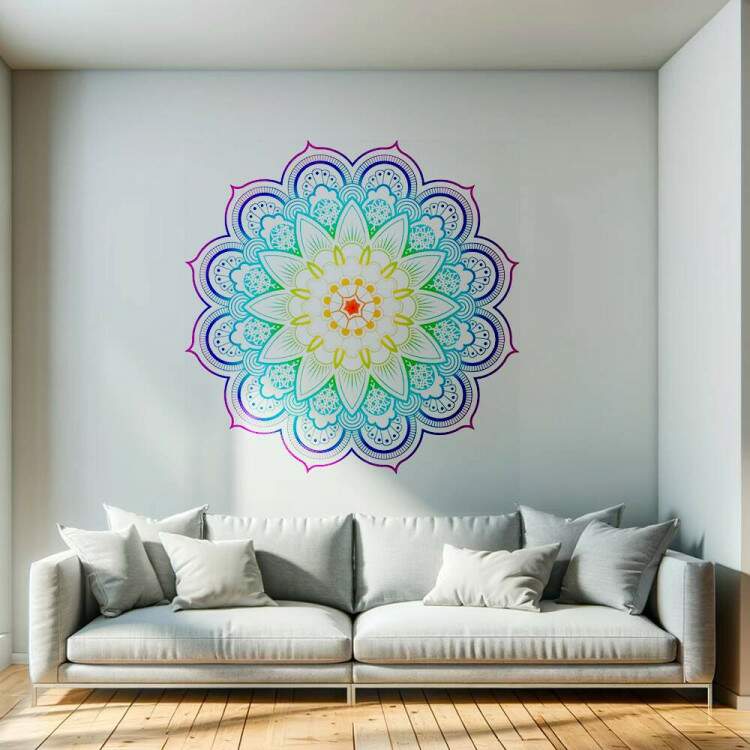 Adesivo de Parede Mandala