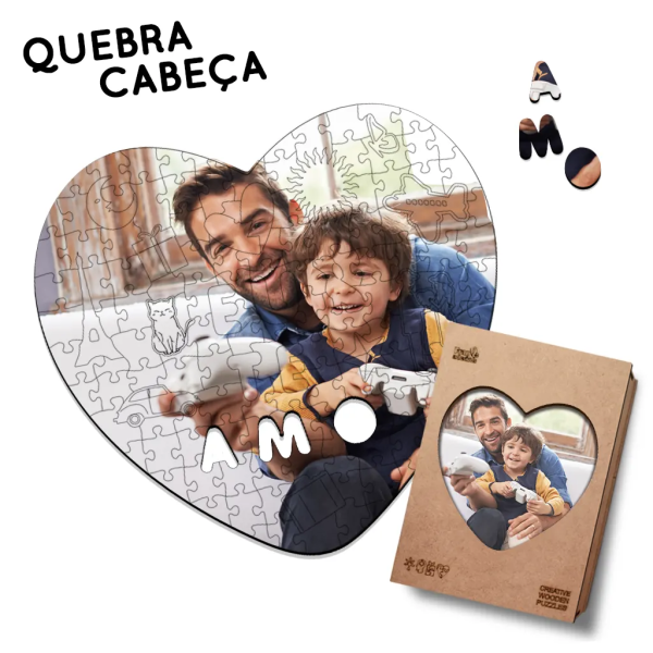 Quebra Cabea Personalizado com sua Foto
