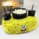Kit Almofada Porta Pipoca Bob Esponja