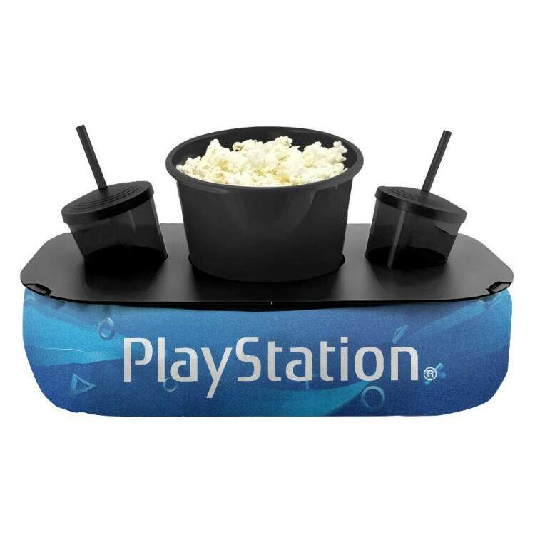 Kit Almofada Porta Pipoca Playstation