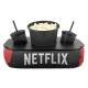 Kit Almofada Porta Pipoca Netflix e Pipoca