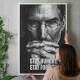 Quadro Decorativo Steve Jobs Mind Set