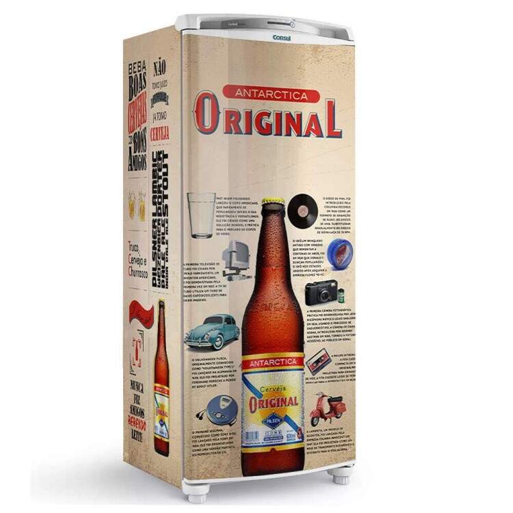 Envelopamento de Geladeira Beba Boas Cervejas