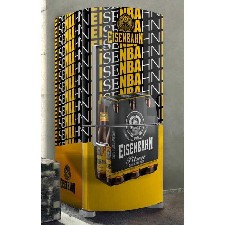 Envelopamento de Geladeira Eisenbahn