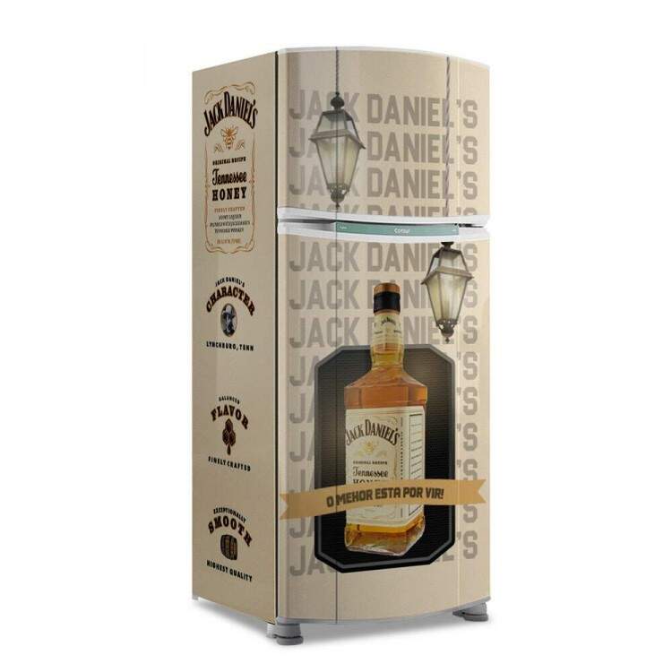 Envelopamento de Geladeira Whisky de Mel
