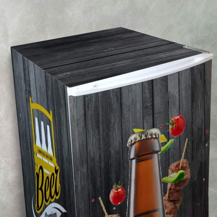 Envelopamento de Geladeira Cerveja no Gelo
