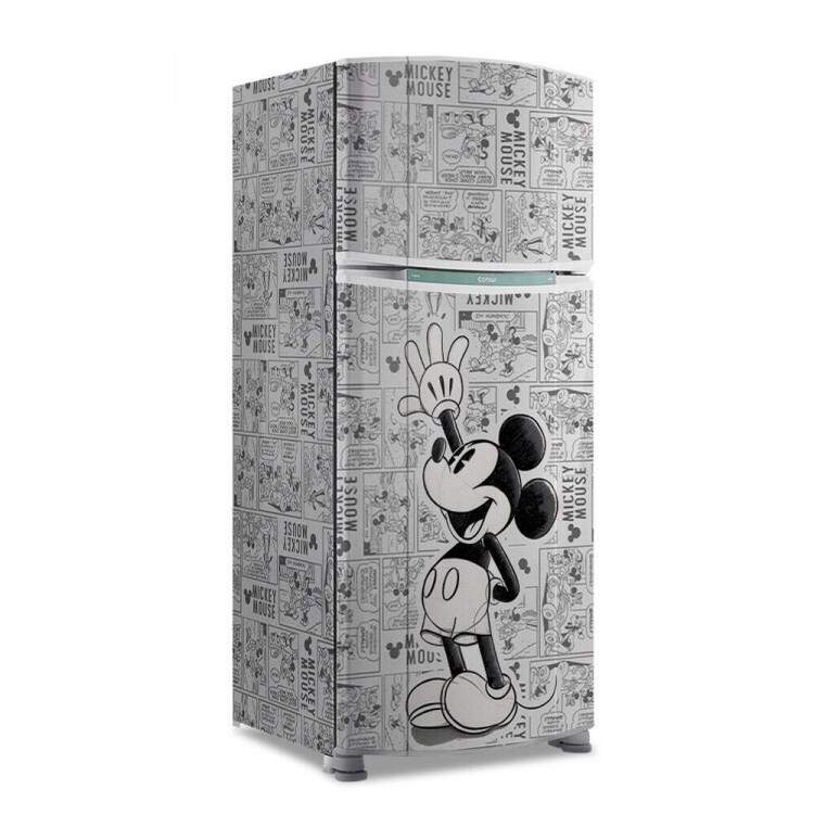 Envelopamento de Geladeira Quadrinhos do Mickey
