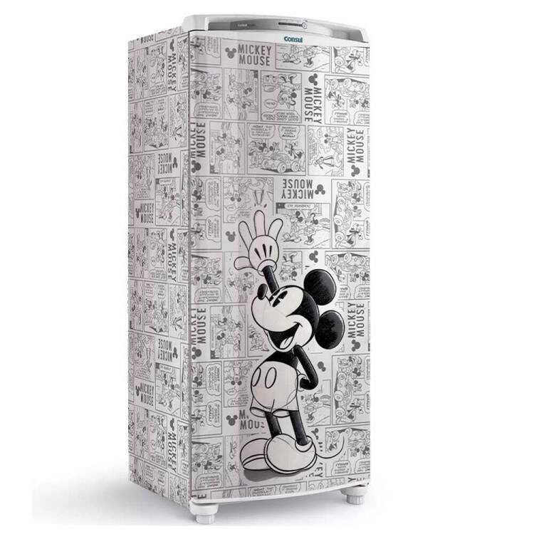 Envelopamento de Geladeira Quadrinhos do Mickey