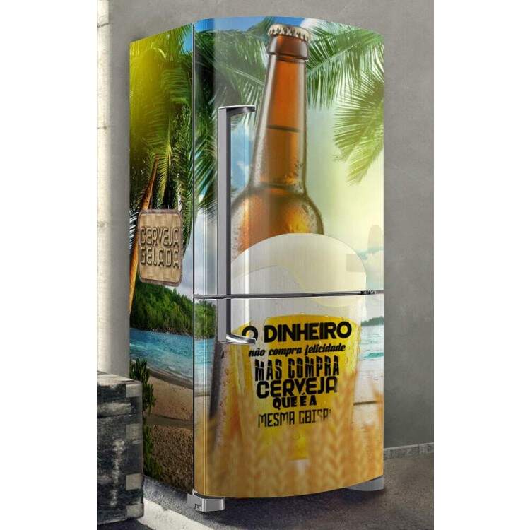 Envelopamento de Geladeira O Dinheiro No Compra Felicidade