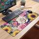 Mouse Pad 70x30cm Floral Rosas e Girass�is