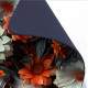 Mouse Pad 70x30cm Floral Abstrato Rosto de Mulher