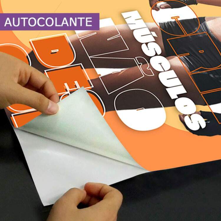 Adesivo de Porta Para Academia Crie Msculos No Desculpas