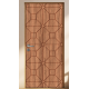 Adesivo de Porta Madeira com Detalhes Geom�tricos