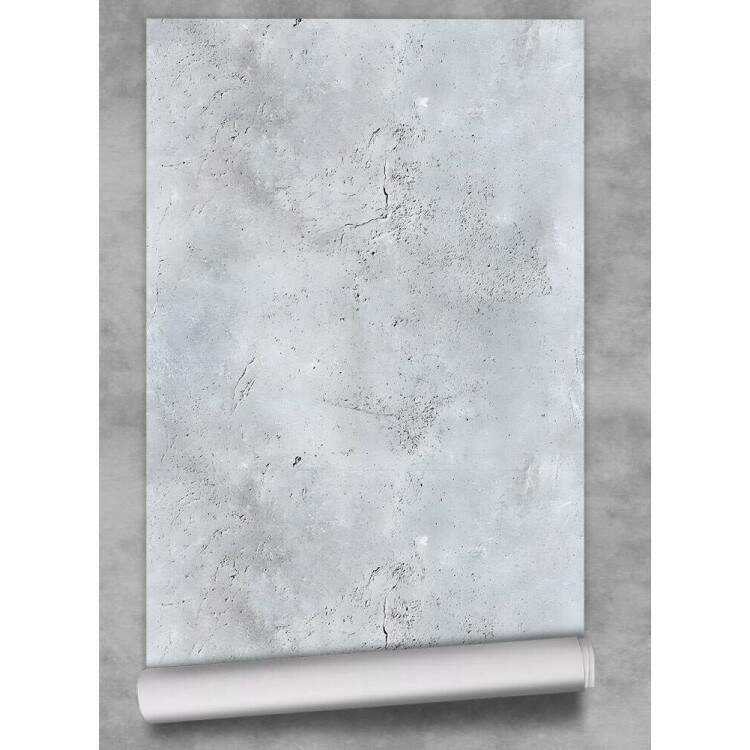 Papel de Parede Cimento Queimado Claro