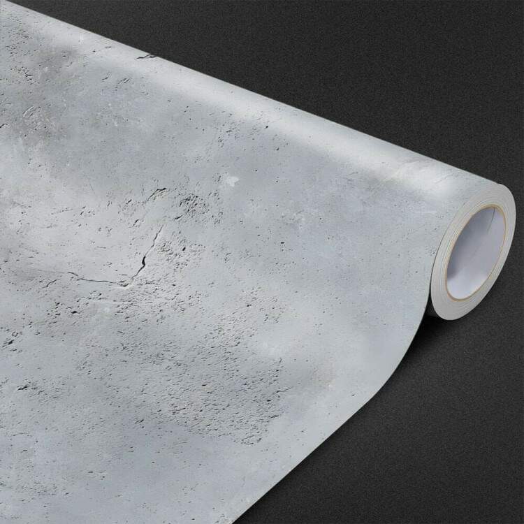 Papel de Parede Cimento Queimado Claro