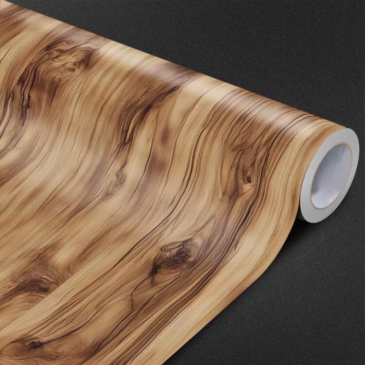 Papel de Parede Estilo Madeira Realista