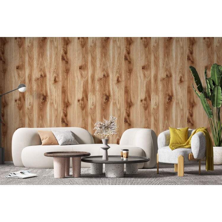 Papel de Parede Madeira Manchada Realista