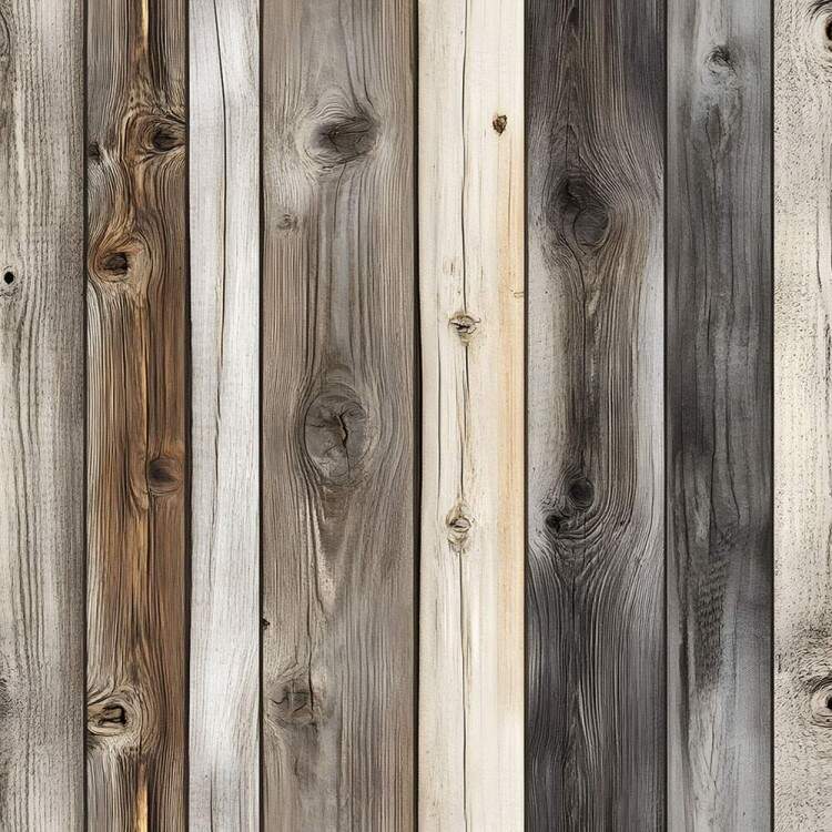 Papel de Parede Madeira Ripada com Tons de Marrom