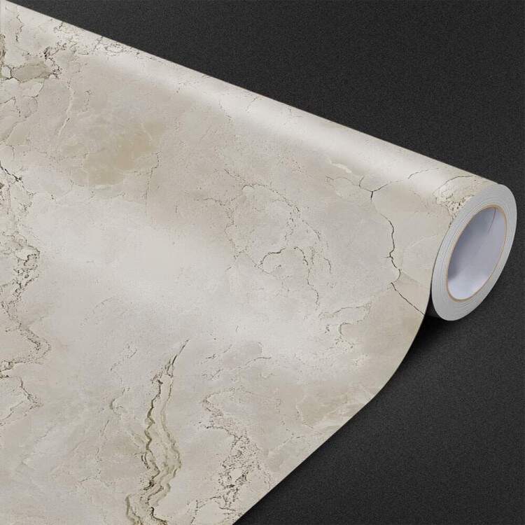 Papel de Parede Mrmore Bege com Detalhes