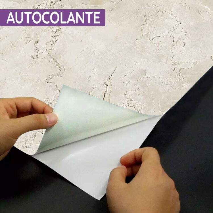 Papel de Parede Mrmore Bege com Detalhes