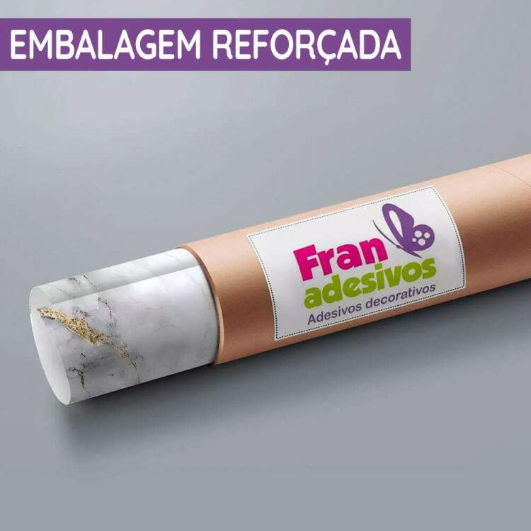 Papel de Parede Efeito Mrmore Branco com Dourado