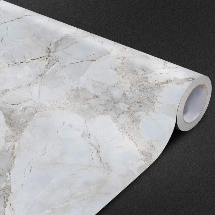 Papel de Parede Mrmore em Tom Claro