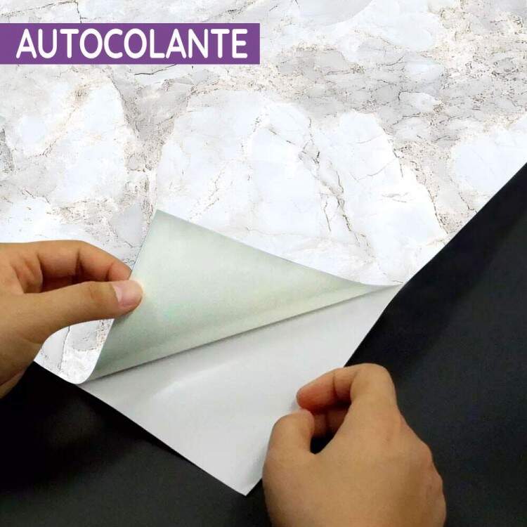 Papel de Parede Mrmore em Tom Claro