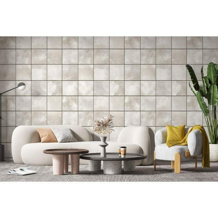 Papel de Parede Azulejo de Mrmore