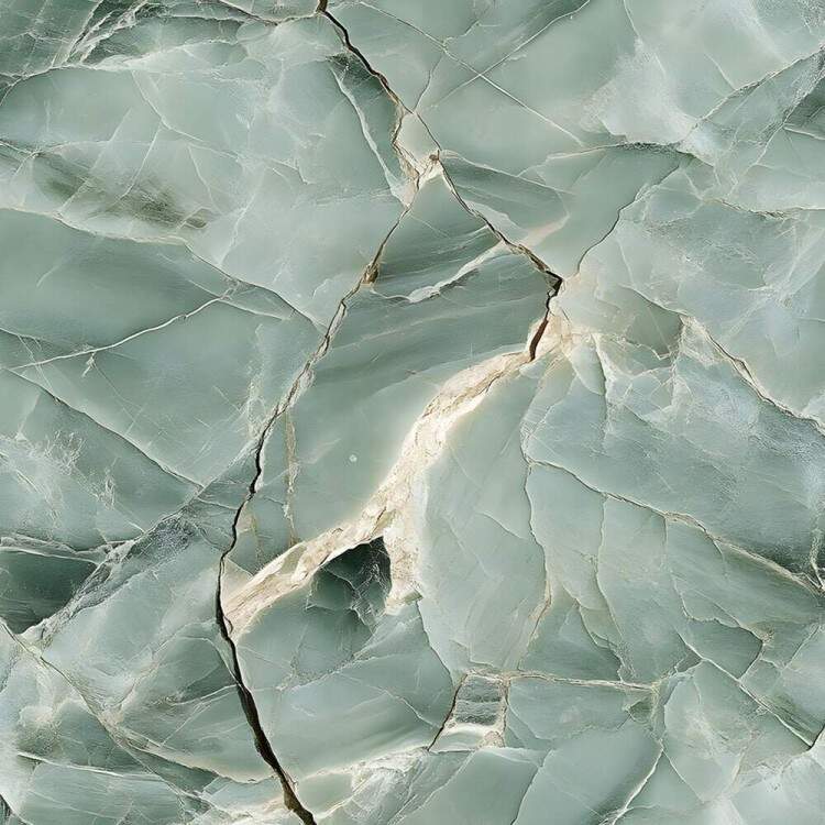 Papel de Parede Estilo Mrmore Tom de Verde