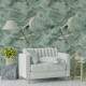 Papel de Parede Estilo M�rmore Tom de Verde