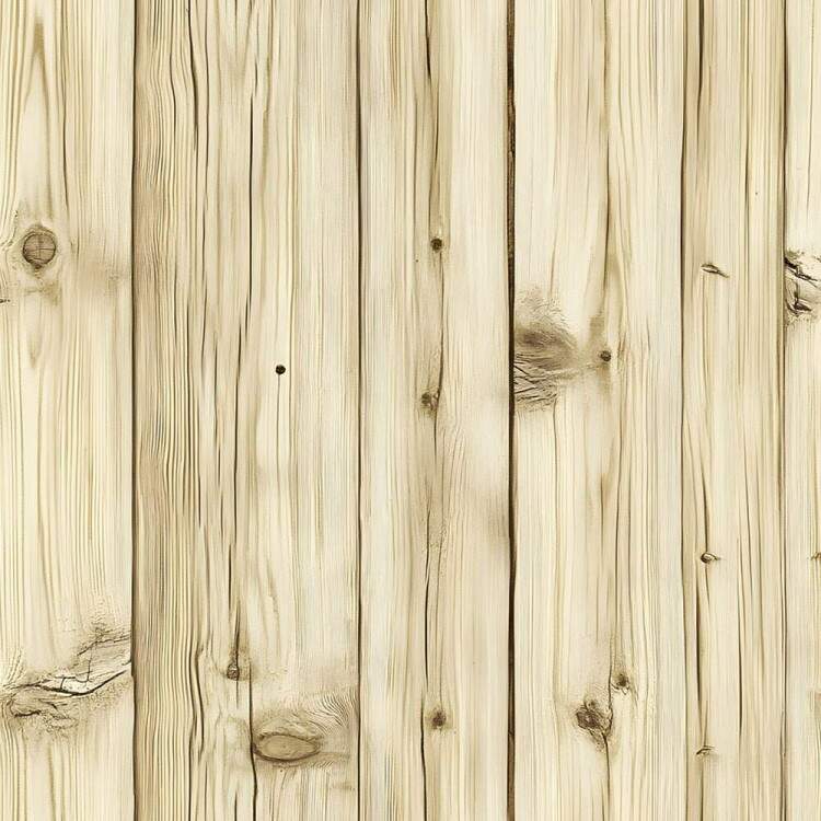 Papel de Parede Estilo Madeira Ripa Grande e Clara