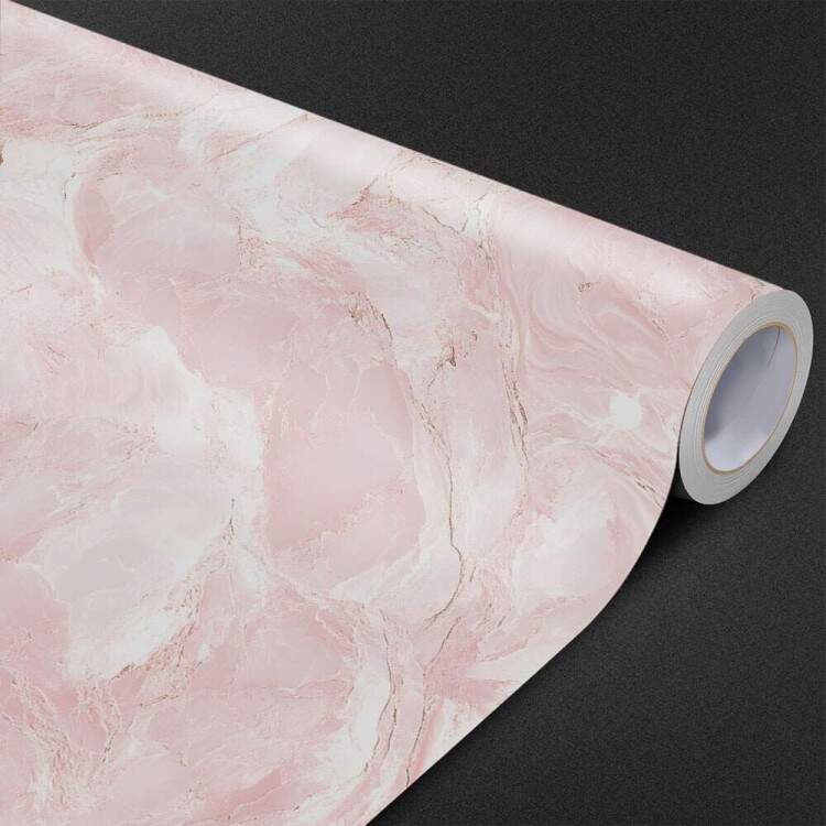 Papel de Parede Pedra Rose Minimalista