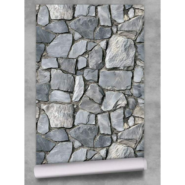 Papel de Parede Textura de Pedras Moisaco