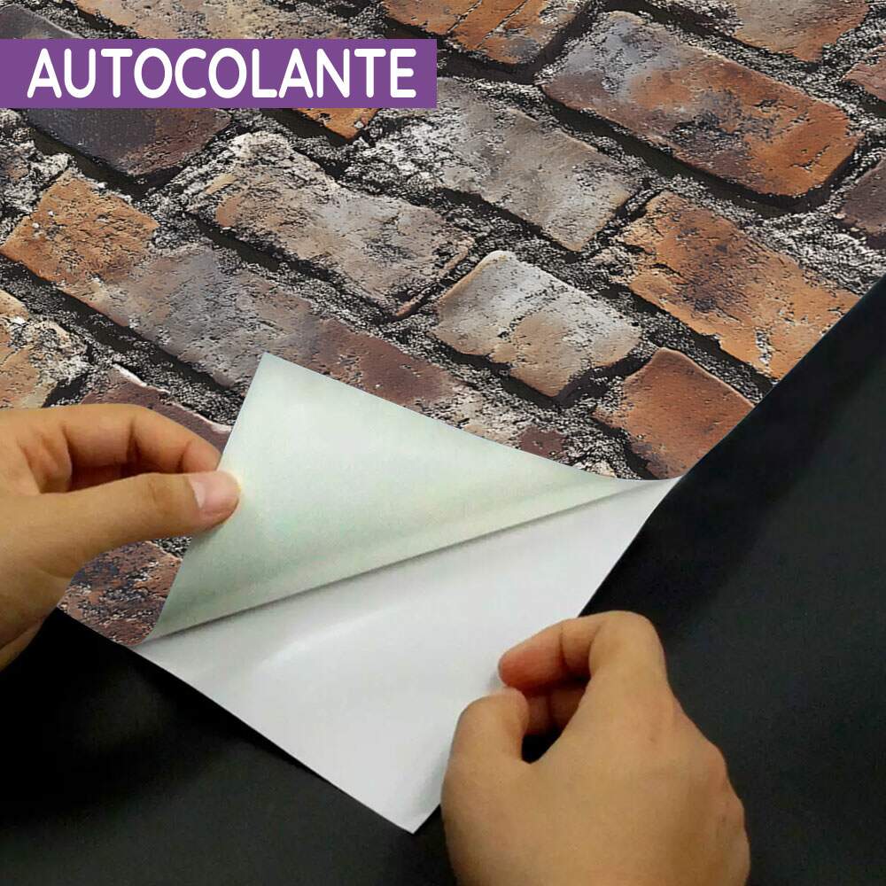 Papel de Parede Textura de Tijolo Velho