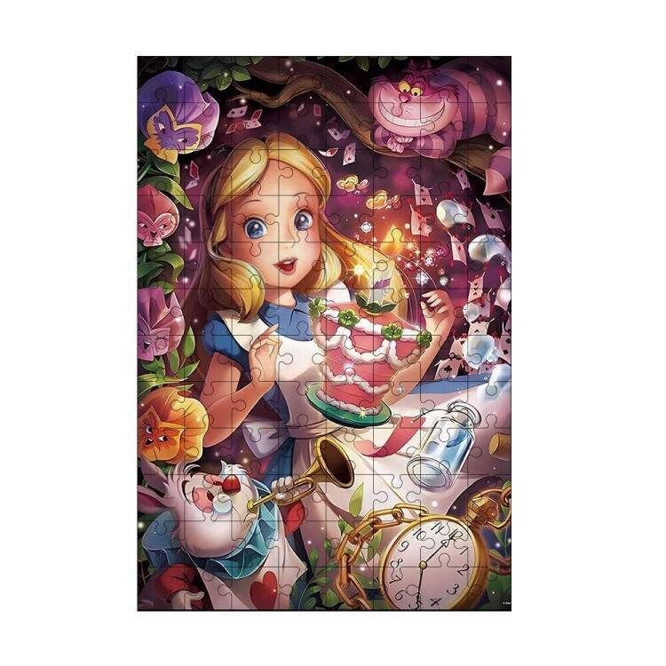 Quebra-Cabea Infantil Alice no Pas das Maravilhas 20x30cm