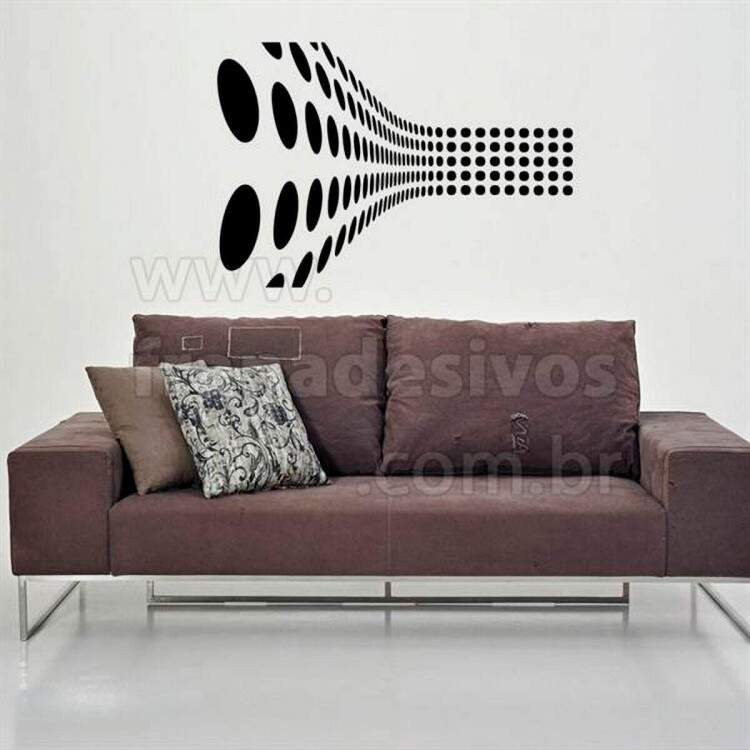 Adesivo de parede decorativo Iluso de Optica