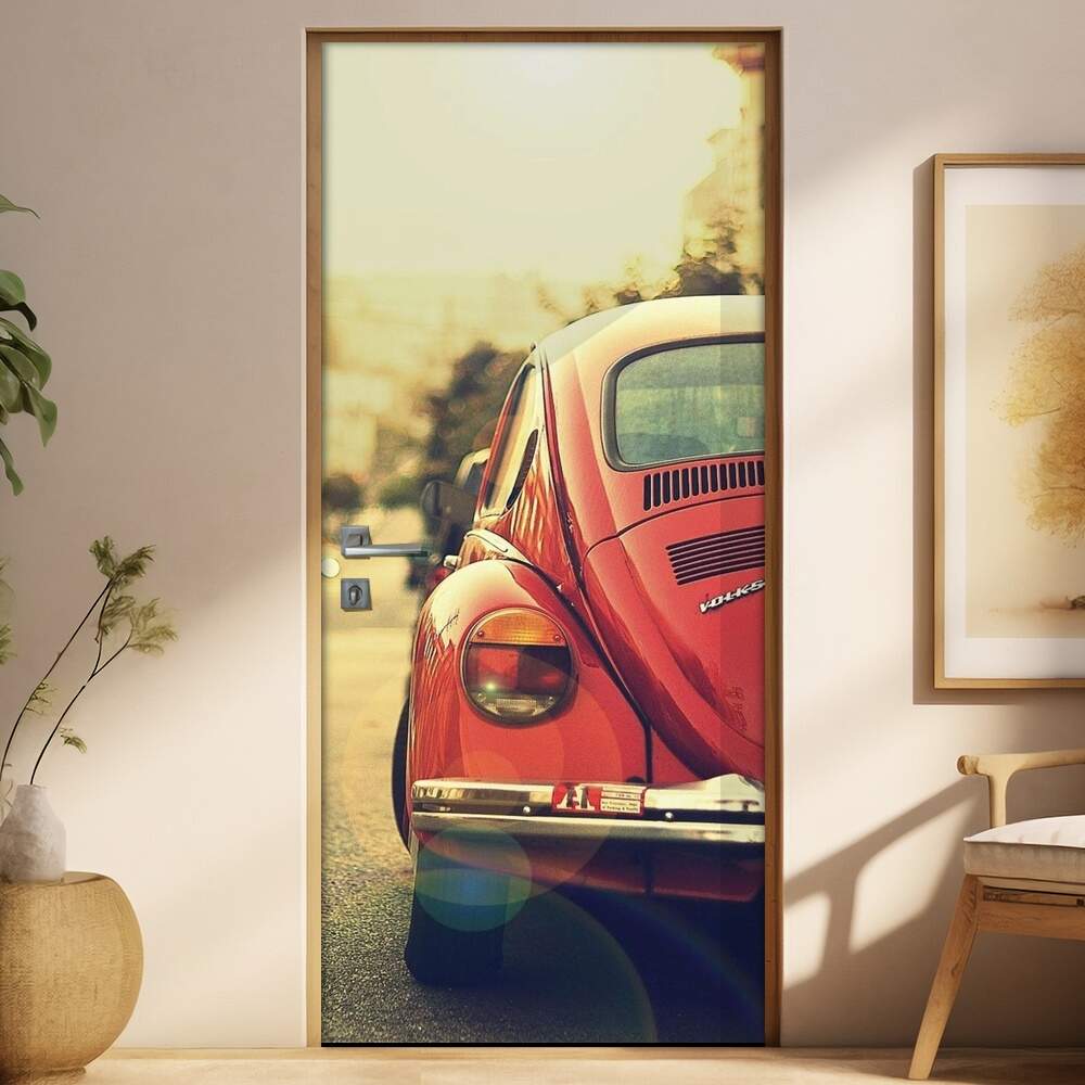 Adesivo para Porta Fusca Retr
