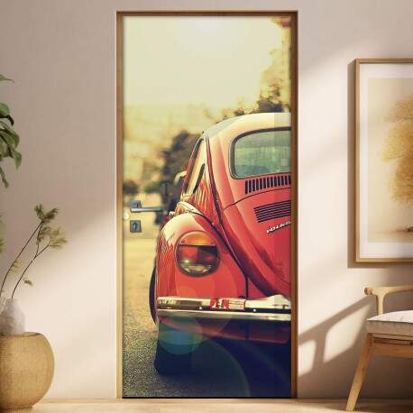 Adesivo para Porta Fusca Retr