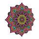 Quadro Decorativo Mandala De MDF